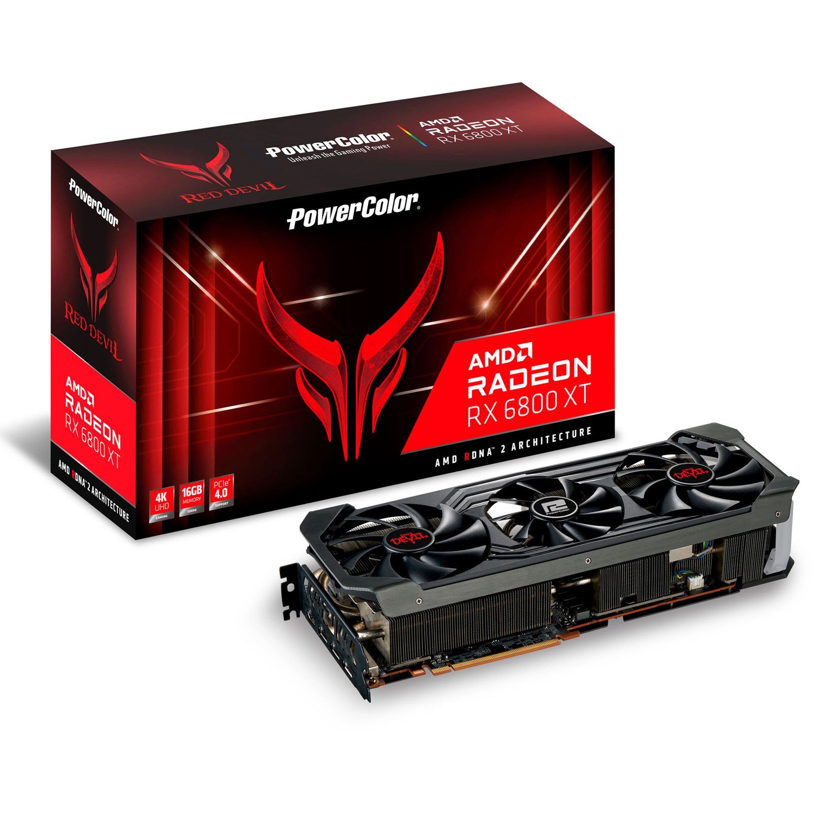 Powercolor Radeon Rx 6800 Xt Red Devil 16gb Oc Gpu